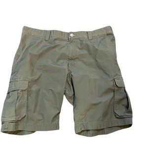 The North Face Olive Green Cargo Shorts Size 40